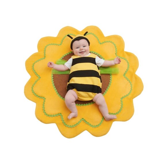 Simplicity Pattern 9844 Baby Halloween Costumes Bat Dino Pumpkin Bee Size XS - L - Picture 6 of 7